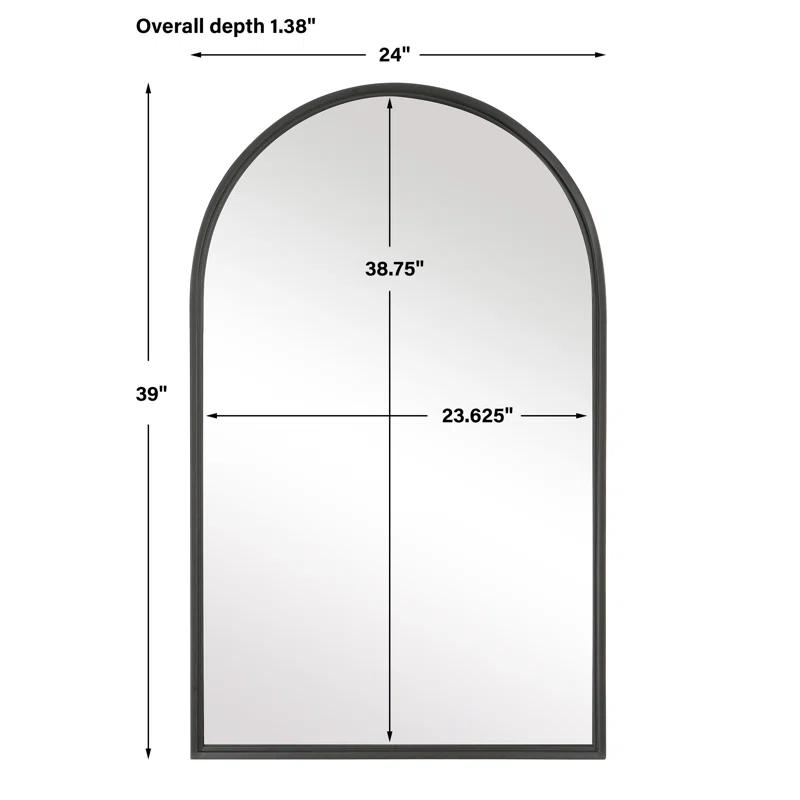 Tracie Metal Flat Wall Mirror