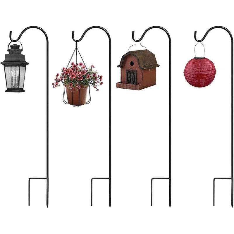 Shepherds Hooks for Outdoor Garden Stakes