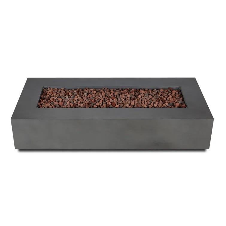 AEGEAN Propane / Natural Gas Outdoor Fire Pit Table