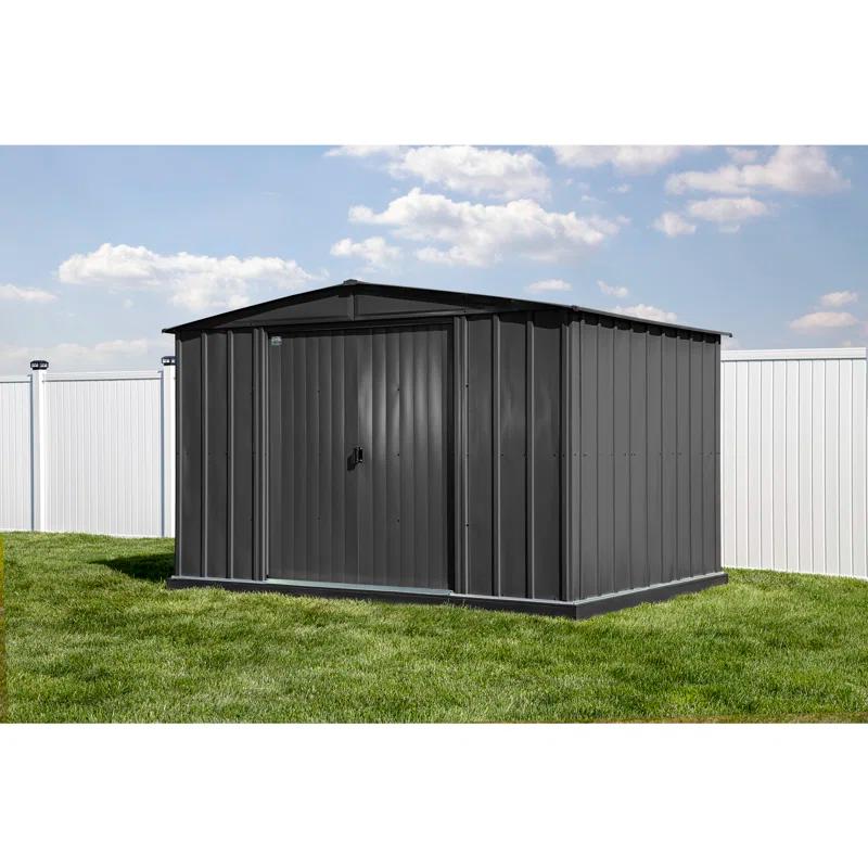 Arrow 10 ft. W x 8 ft. D Metal Storage Shed