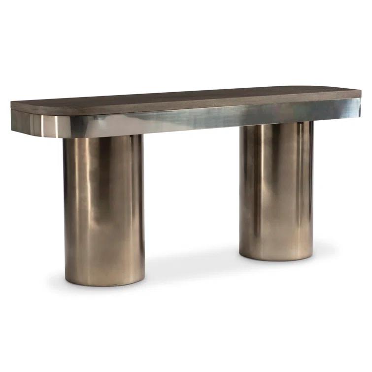 Bernhardt Jacopo 66'' Solid Wood Top Console Table