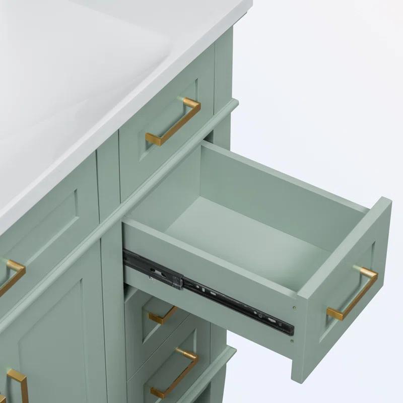 red chair Bathroom Storage 36'' Bathroom Vanity with Top