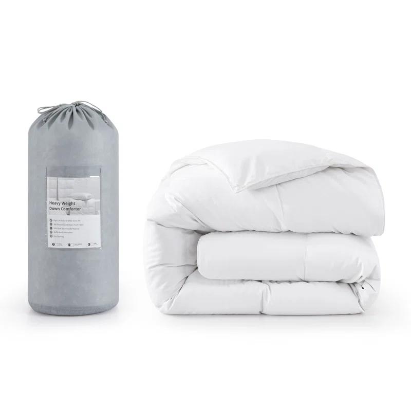 Alwyn Home 600in³/oz Fill Power Winter Goose Down Comforter