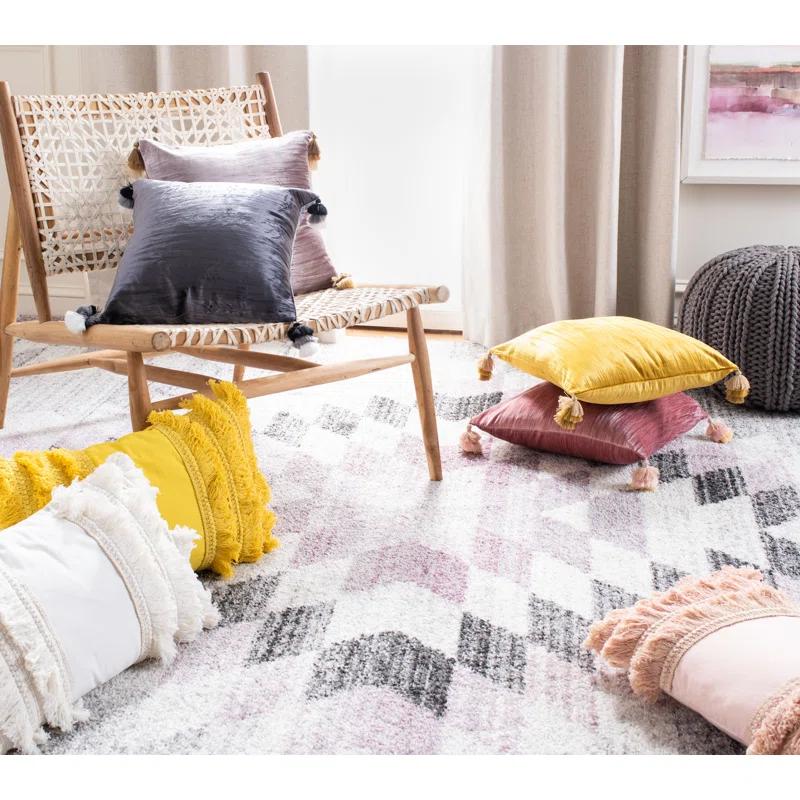 Safavieh Fringed Cotton Throw Pillow