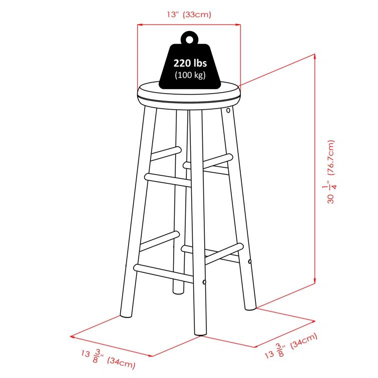 Winsome Shelby 2-pc Swivel Seat Counter & Bar Stool | Wayfair