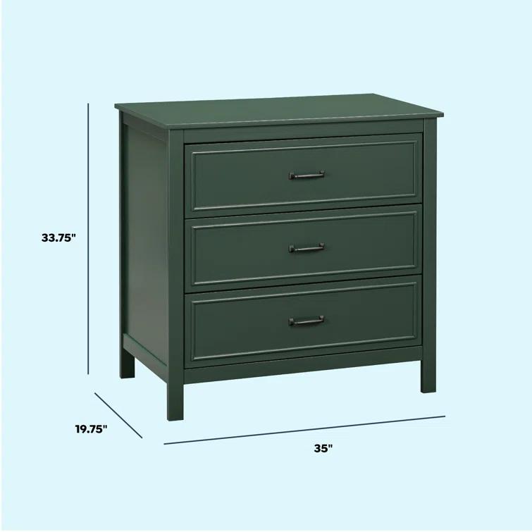 daVinci Charlie 3 Drawer Dresser