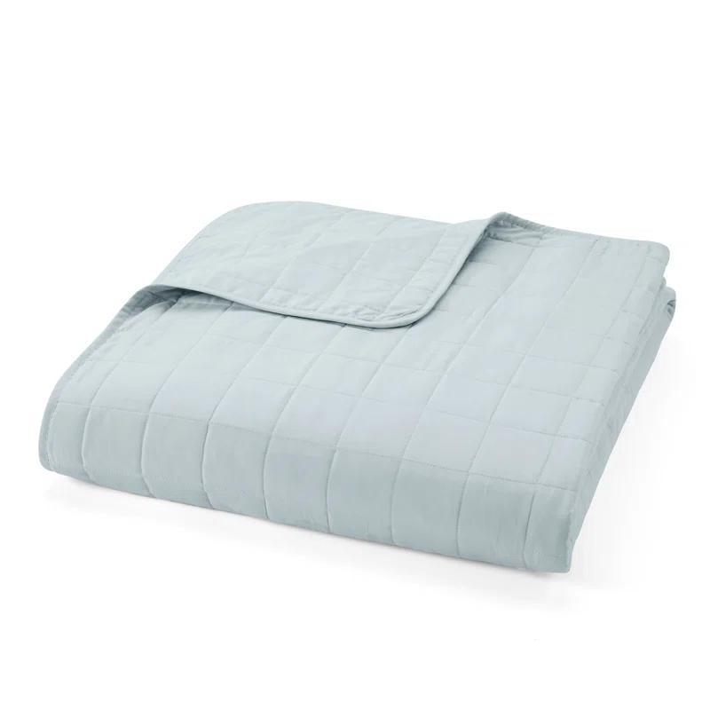 IEnjoy Home Simply Soft™ Double Brushed Microfiber Square Pattern Quilted Coverlet Set