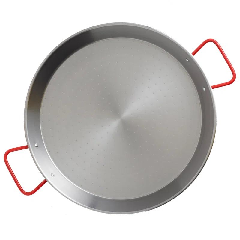 Garcima 26-Inch Carbon Steel Paella Pan, 65cm