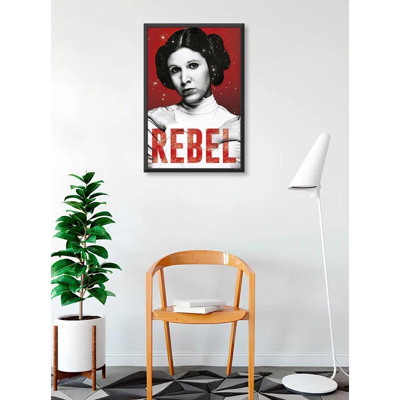 Buy Art For Less " Princess Leia - Rebel "