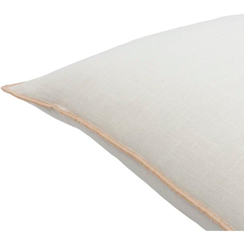 Livabliss Merrow Cotton Reversible Throw Pillow