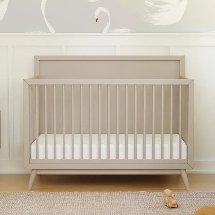 Palma 4-in-1 Convertible Crib with Toddler Bed Conversion Kit