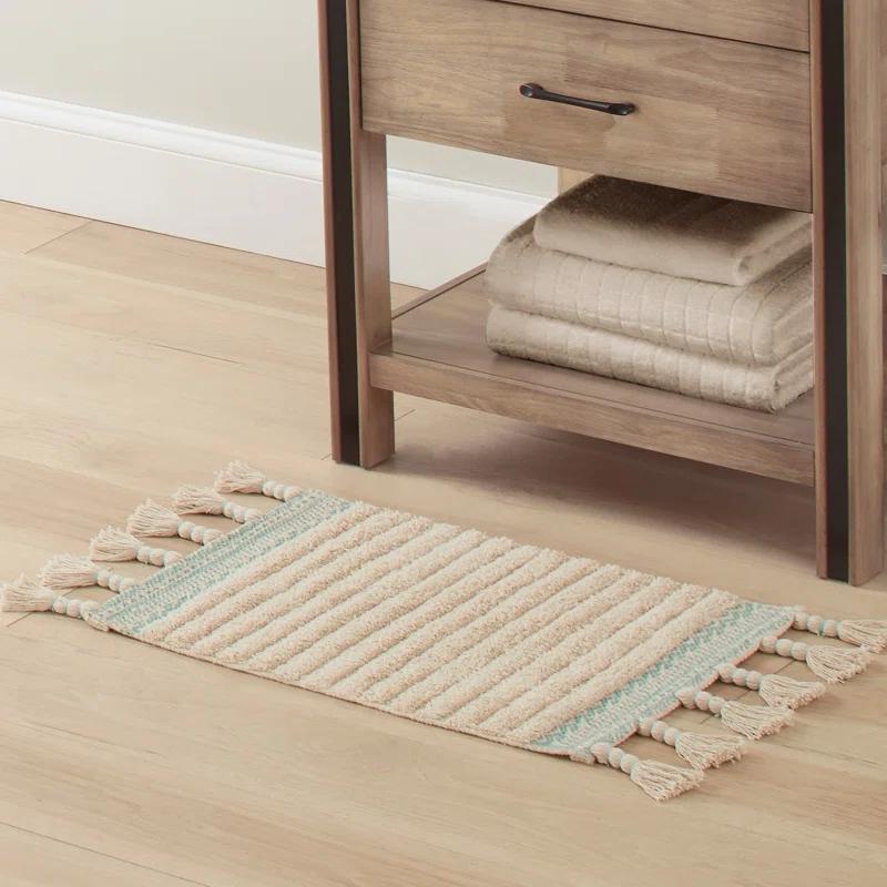 Lucky Brand Lucky Brand Demian Fringe Cotton Bath Rugs