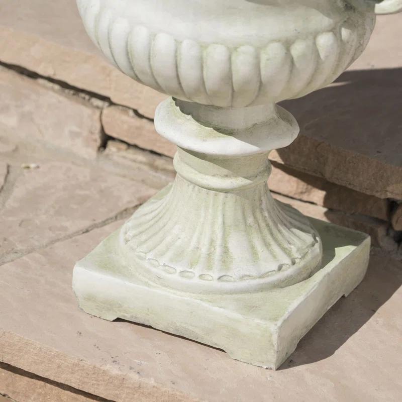 Fleur De Lis Living Exquisite Decorative Urn for Transforming Outdoor Spaces into Paradise