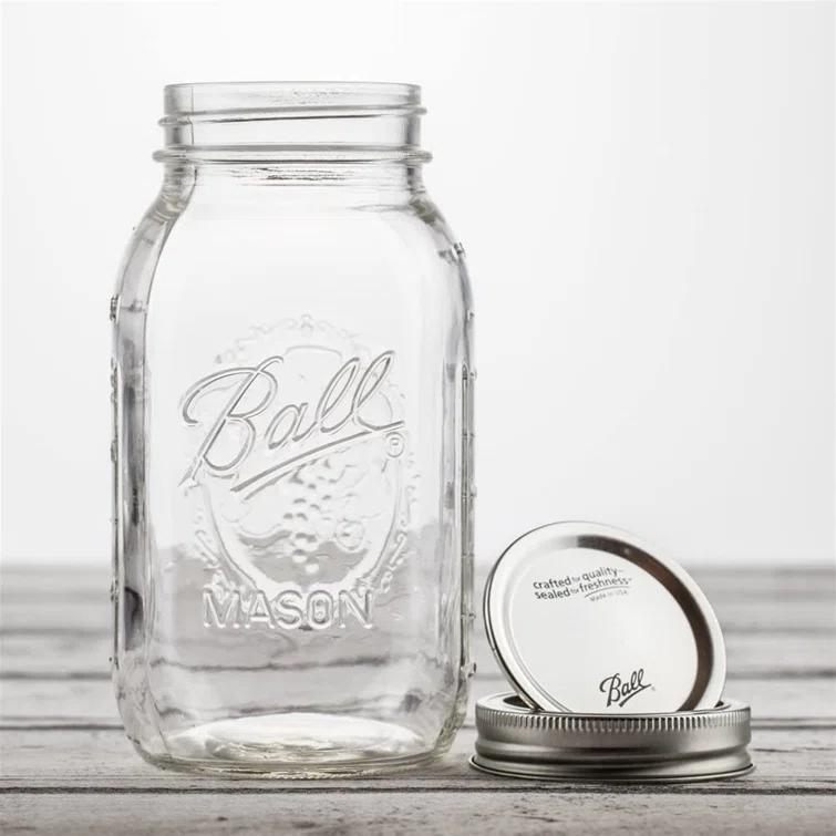 Ball Glass Jar - Set of 12