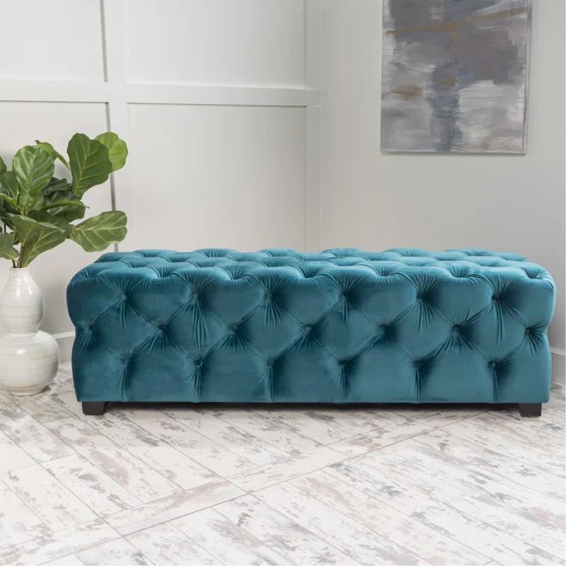 Everly Quinn Versatile Ottoman With Exquisite Design For Home Enhancement And Comfort