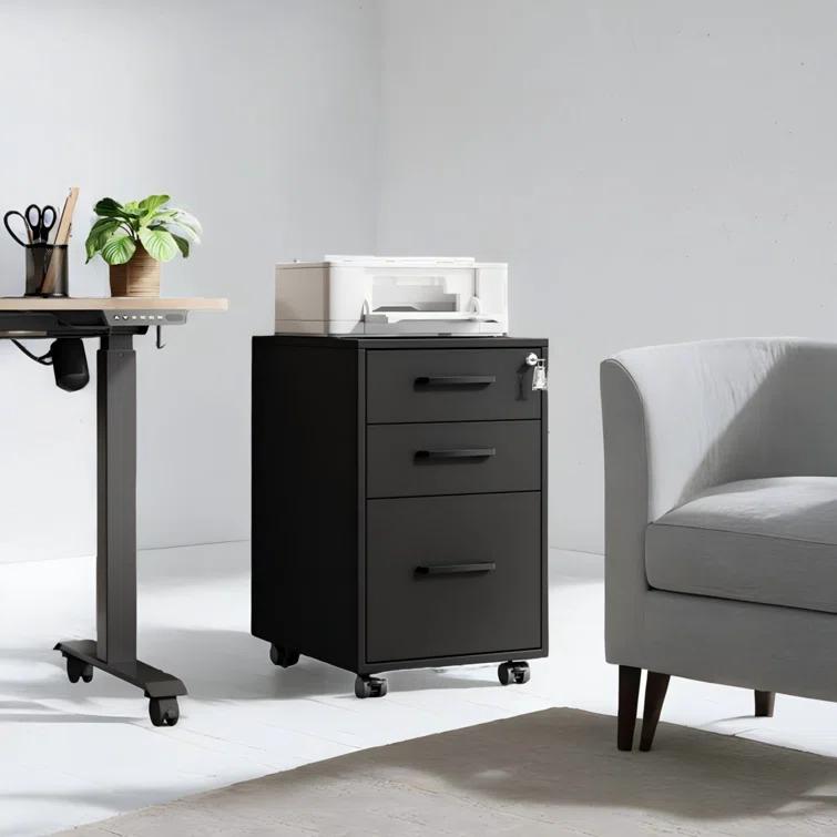 17 Stories File Cabinet, Office Filing Cabinet With Lock