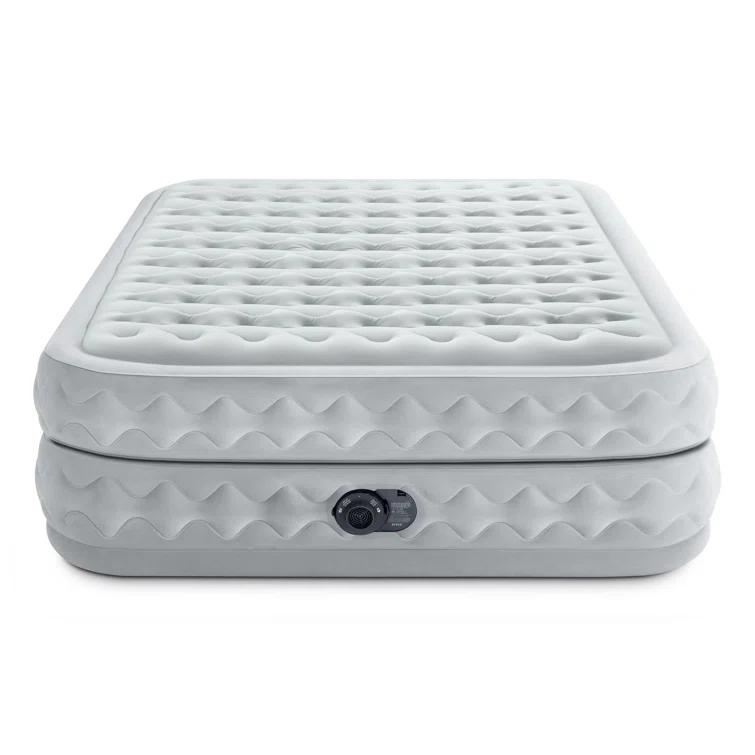 Intex PremAire Dream Support Fiber Tech Air Mattress with Built-In Pump & Reviews | Wayfair