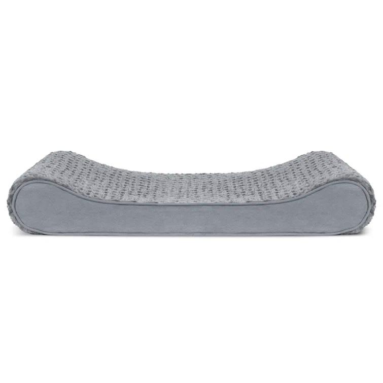 FurHaven Ultra Plush Luxe Lounger Orthopedic Foam Contour Dog Bed