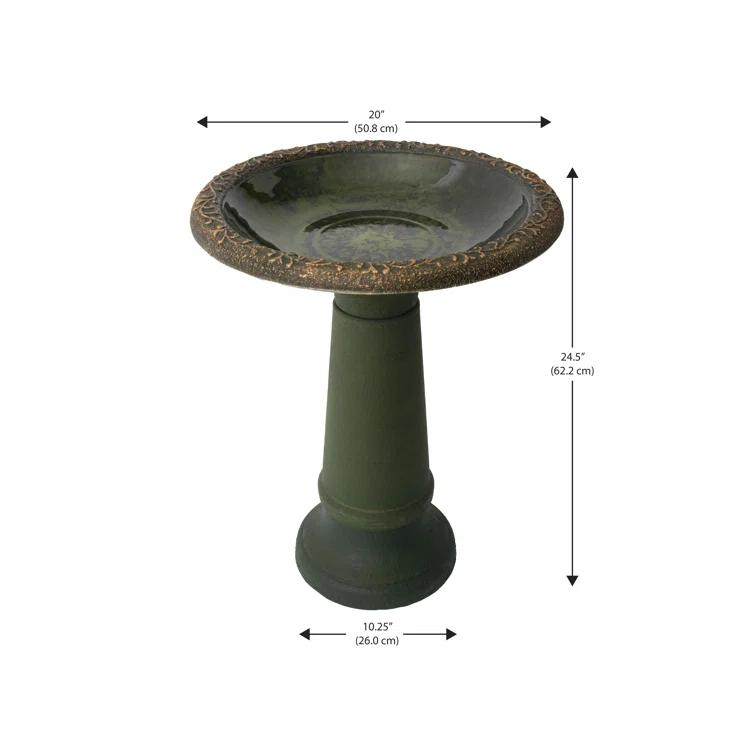 Algreen Polystone Birdbath