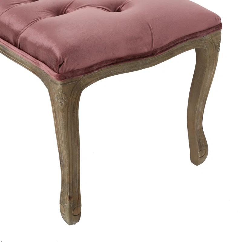 Ophelia & Co. Orndorff Velvet Upholstered Bench