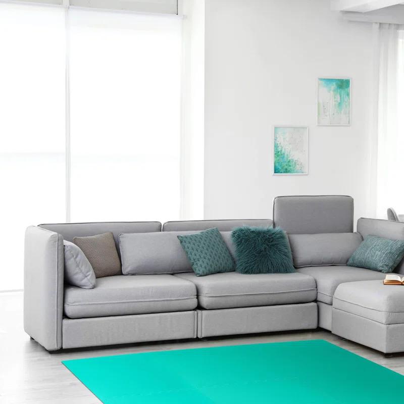We Sell Mats 3/8" Thick Multipurpose Foam Floor Tile 24 Square Feet (6 Tiles)