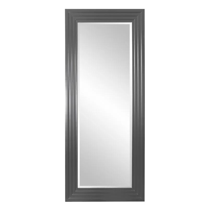 Trule Amy Wood Flat Wall Mirror