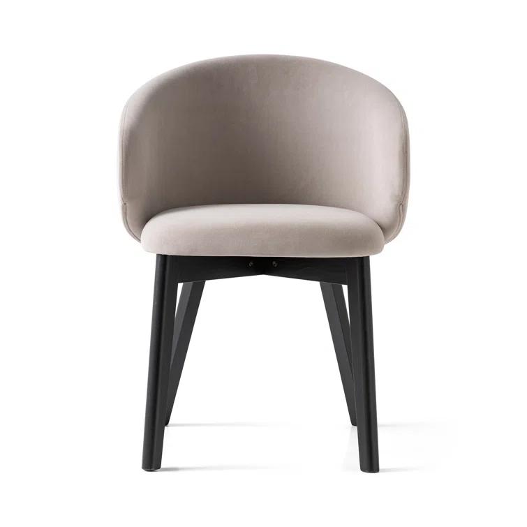 Connubia Tuka Upholstered Armchair with Wooden Frame