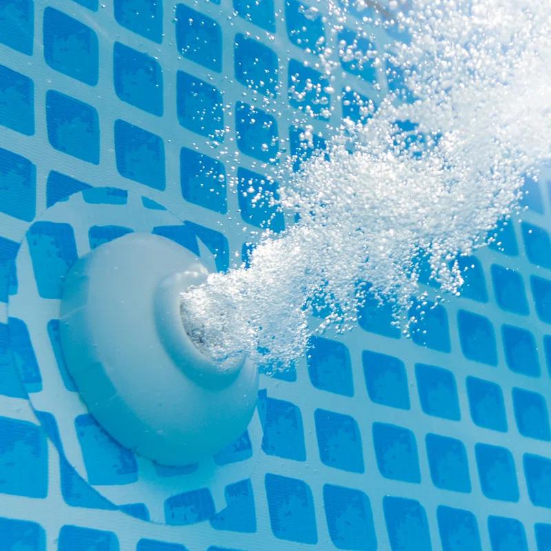 Intex Intex Easy Set Inflatable Kid Swimming Pool with Filter Pump