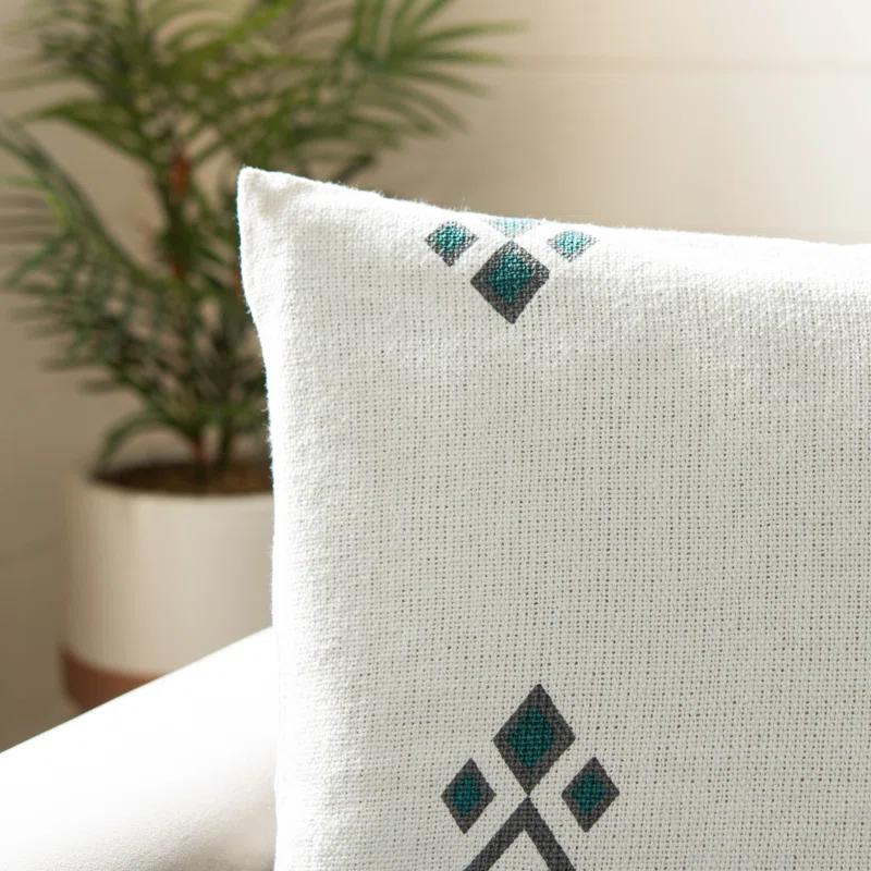Safavieh Geometric Cotton Throw Pillow