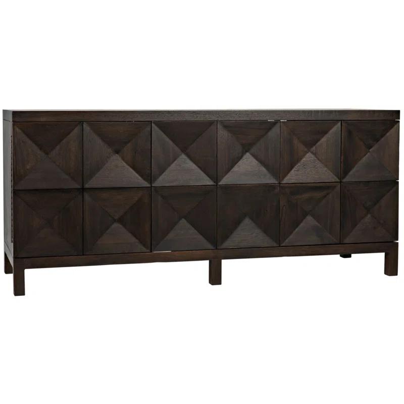 Quadrant 76'' Solid Wood Sideboard