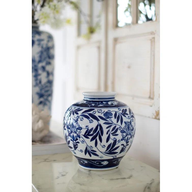 A&B Home Ceramic Floor Vase