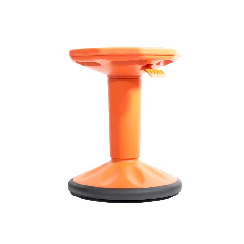 ECR4Kids ECR4Kids Sitwell Wobble Stool with Cushion, Adjustable Height, Active Seating