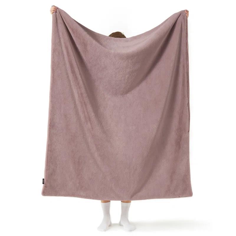 Allisandro Allisandro Double-Sided Soft and Luxurious Faux Fur Throw Blanket