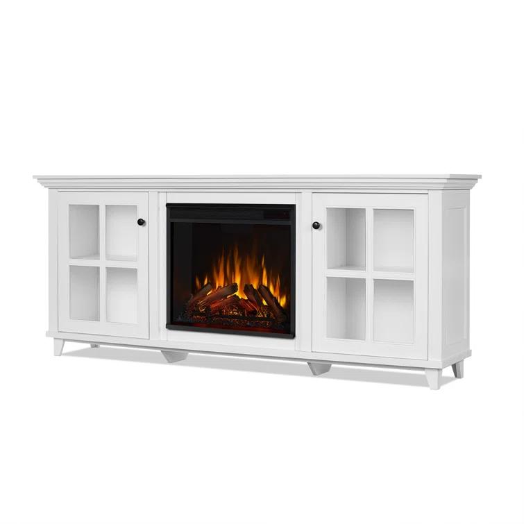 Real Flame Norwell 73" TV Stand with Electric Fireplace by Real Flame