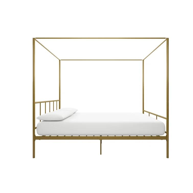 Novogratz Marion Metal Canopy Bed