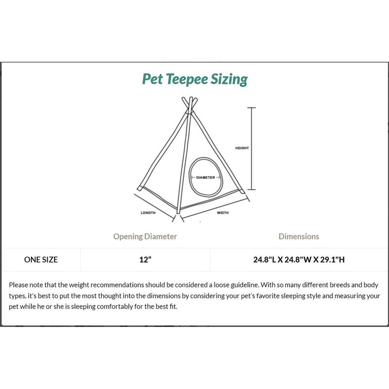 P.L.A.Y. Urban Denim Cozy Cove Pet Tent