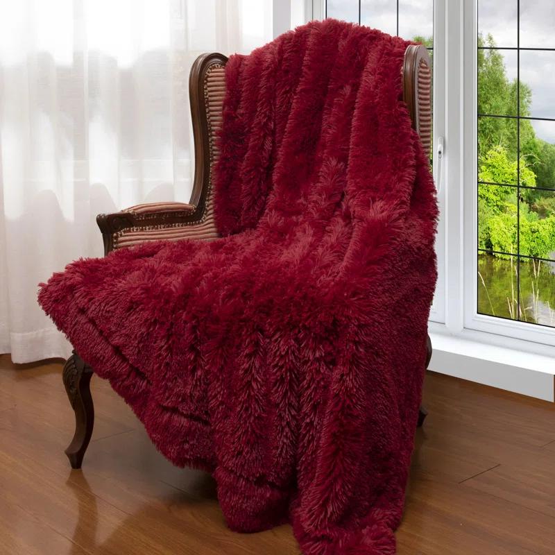 Cheer Collection Plain Weave / Muslin Throw Blanket