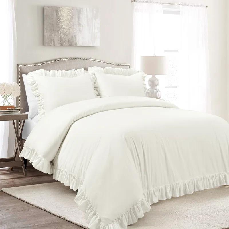 Lush Decor Cotton Duvet Cover Set