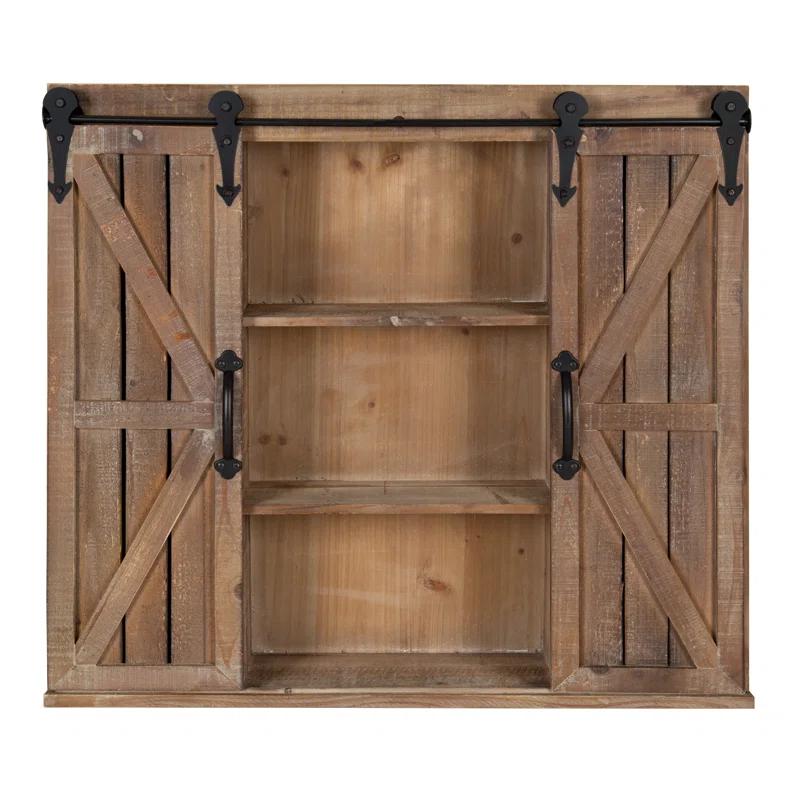 Enora Solid Wood Accent Cabinet