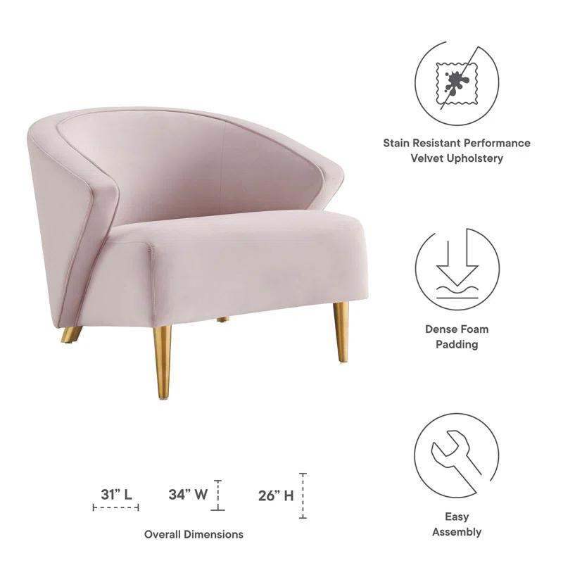 Modway Modway Odyssey Performance Velvet Armchair