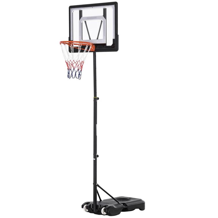 Soozier Height Adjustable 102.25" Outdoor Basketball Hoop