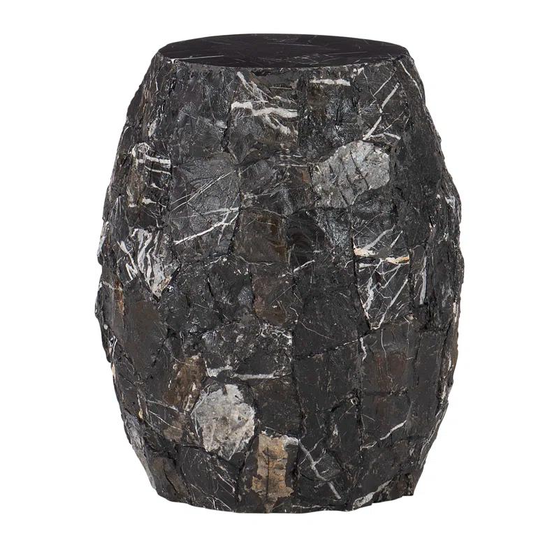 Bernhardt Tambora Round Concrete Outdoor Side Table
