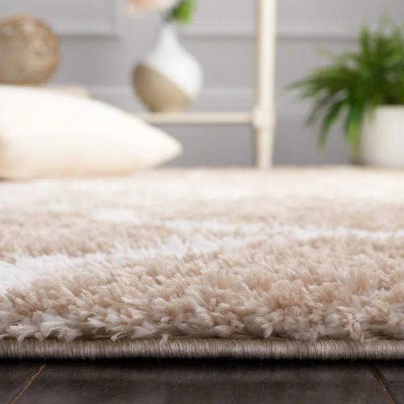 Rosdorf Park Daneshia Tahoe Shag Performance Geometric Rug