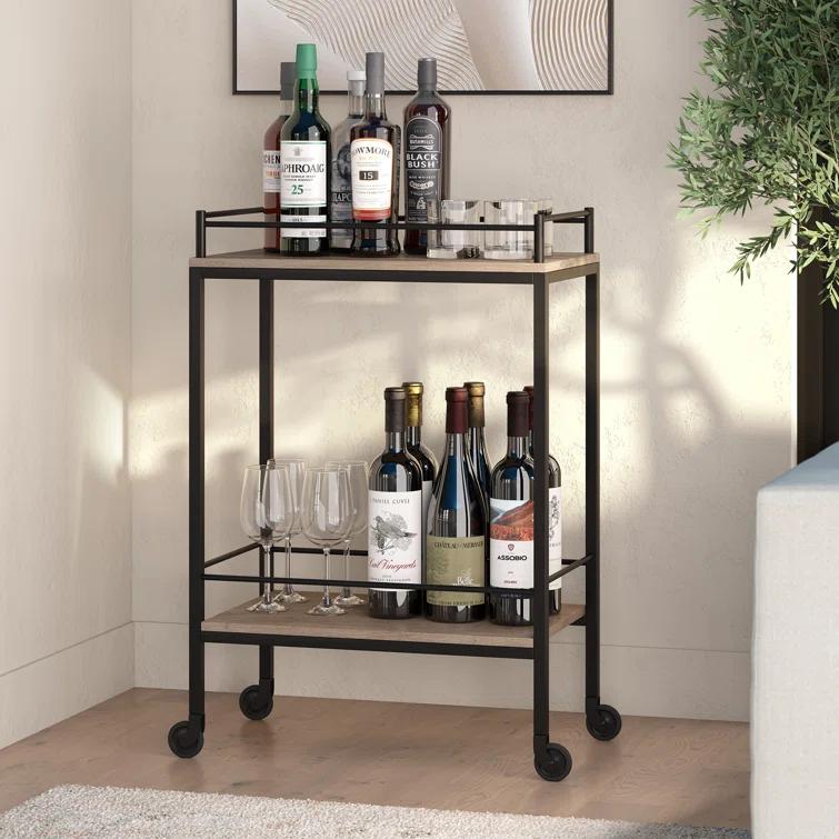 Wade Logan® Barnes Metal Bar Cart