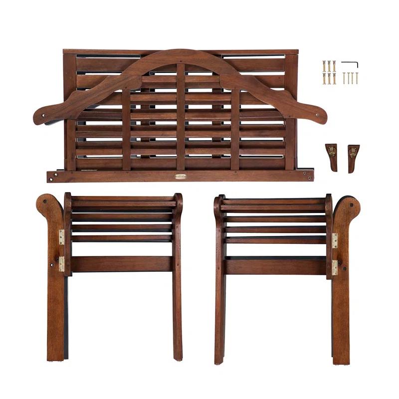 Evergreen Enterprises, Inc Lutyens Wood Garden Bench & Reviews | Wayfair