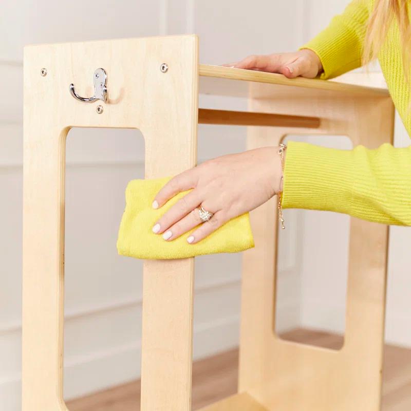 ECR4Kids ECR4Kids TrendiTot Clothing Rack, Natural