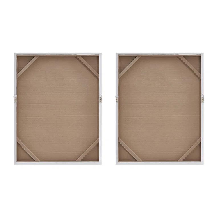 Ivy Bronx Heavily Embellished 2-Piece Abstract Canvas Wall Art Set – Modern Metallic Accents & Textured Design