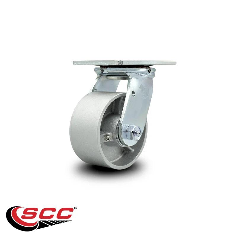 Service Caster Semi Steel Wheel Swivel Caster with Roller Bearing