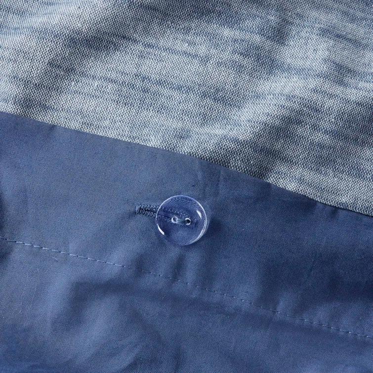 Madison Park Dover Natural Organic Cotton Oversized Duvet Cover Set King/Cal King (Set of 3)