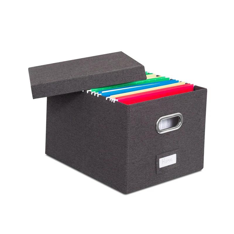 BirdRock Home Internet's Best Collapsible File Storage Fabric Box
